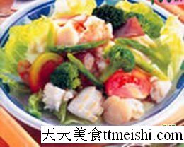 火爆荔枝腰菜谱图片